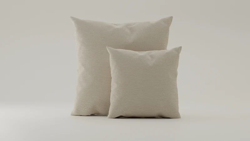 Outlet - Kissen Set 2 Cord Nata Showroom München