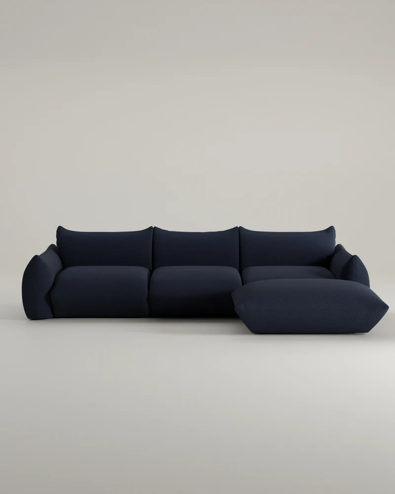Modulares Sofa Luma L 4-Sitzer mit Schlaffunktion
