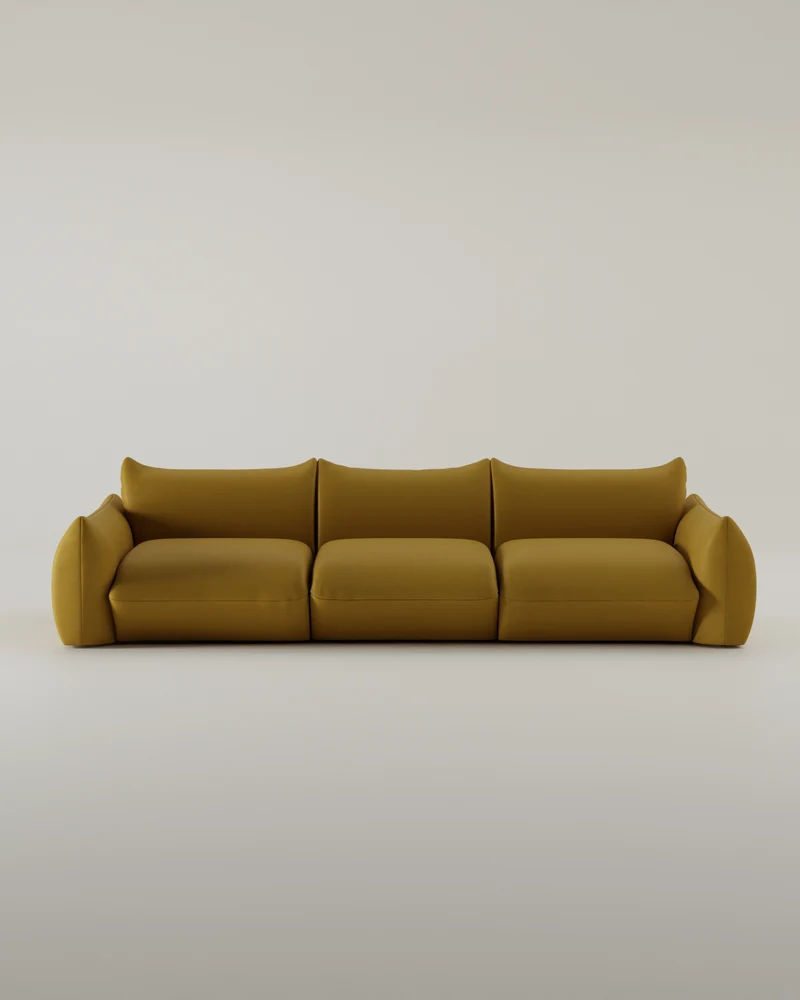 Modulares Sofa Luma 3-Sitzer mit Schlaffunktion