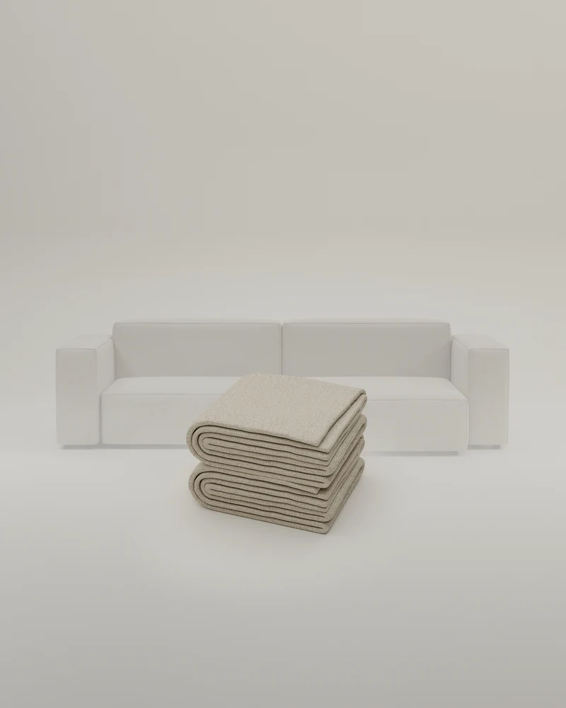 Outlet - Stoffbezug Natural-Linea - Modulares Ecksofa Harvey 4-Sitzer Showroom München