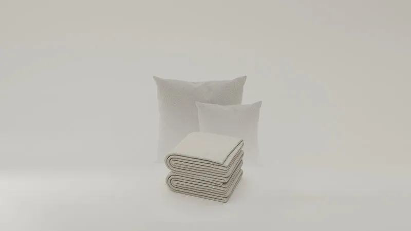 Stoffbezug-Kissen Set 8