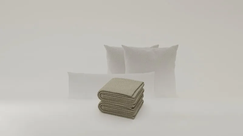 Stoffbezug-Kissen Set 7