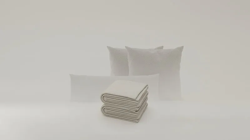 Stoffbezug-Kissen Set 7