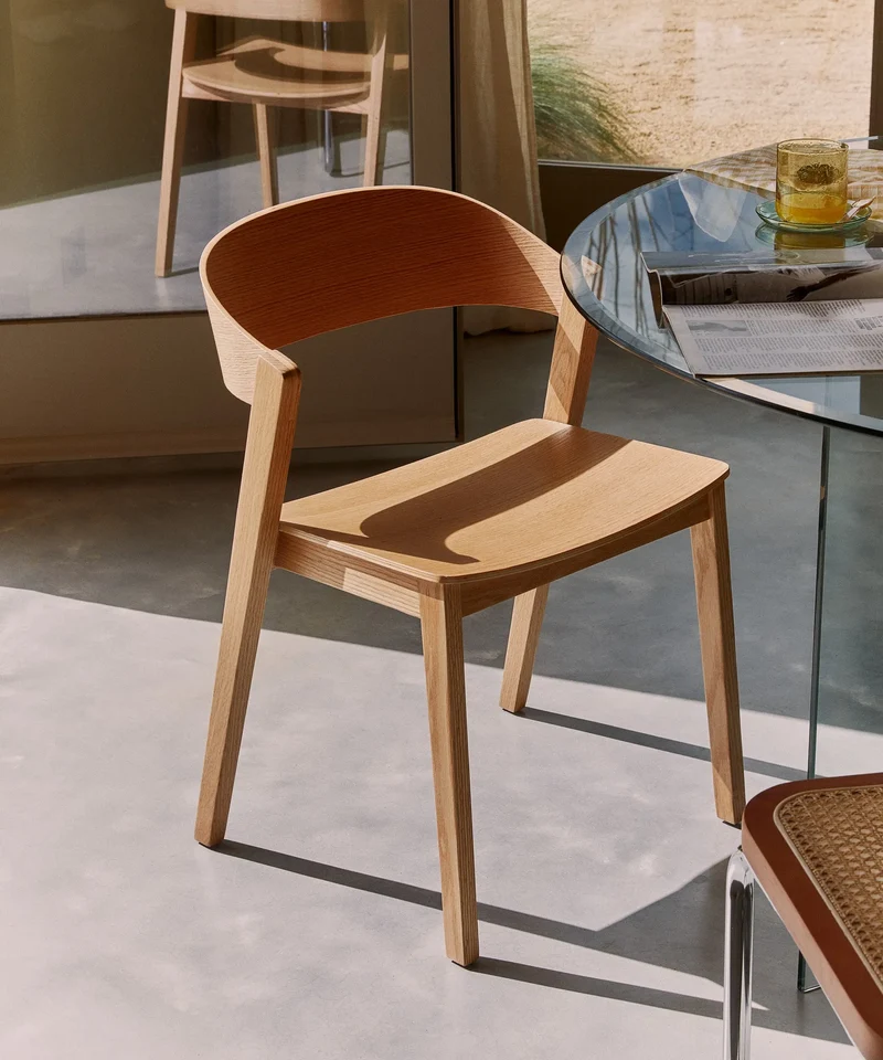 Silla de comedor en Madera con Reposabrazos Renzo