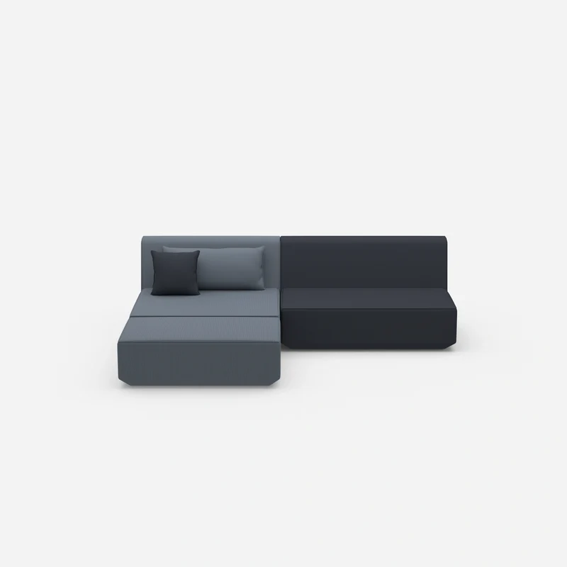 Sofaecke ohne Armlehne
