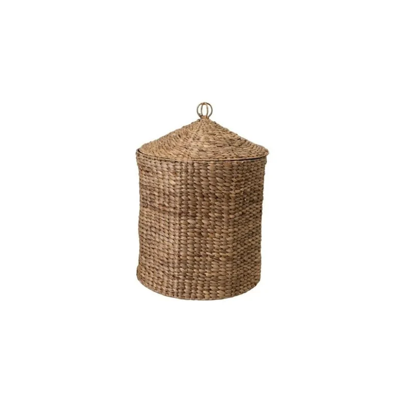 Water Hyacinth Basket | Ø35x35cm