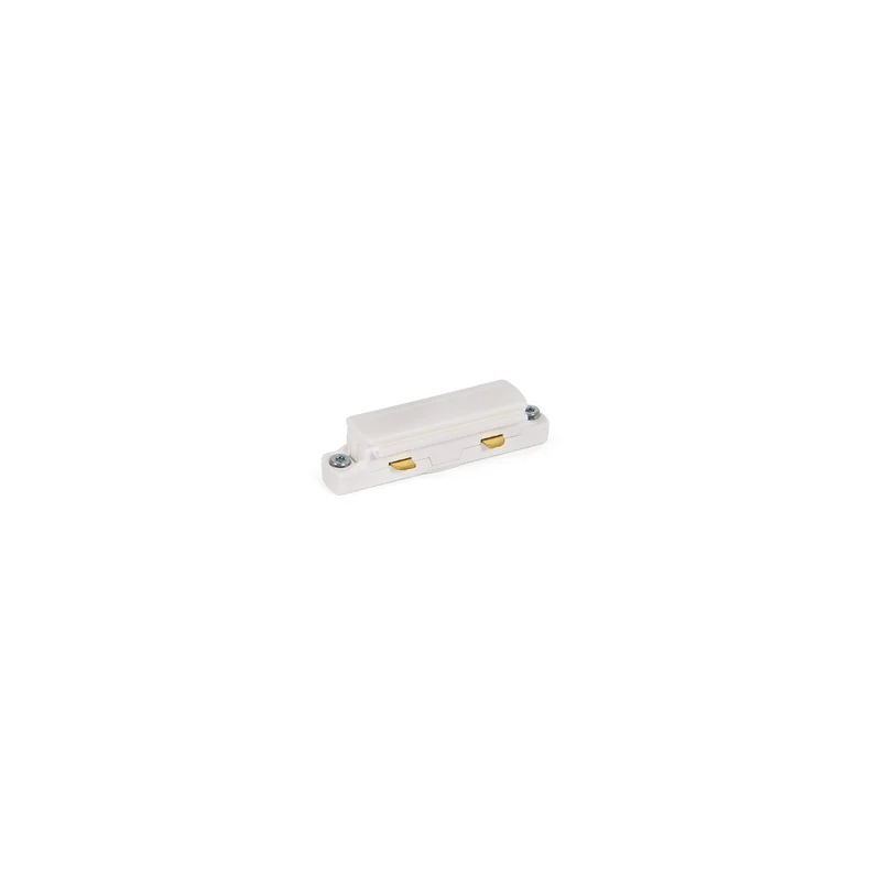Wever & Ducré 1-Phase Track Straight Connector White
