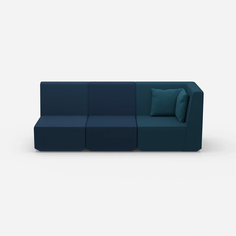 3 Sitzer Sofa hohe Rückenlehne