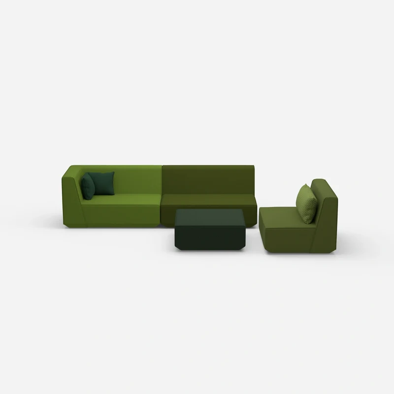 3er Sofa plus Sessel