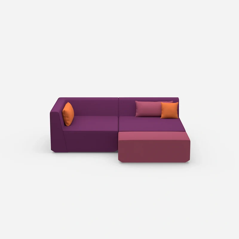 Eckcouch tiefe Sitzfläche