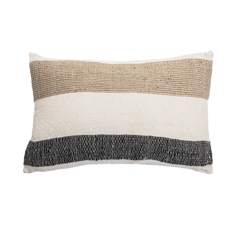 Amaira Rectangular Cushion Horizontal Stripes | 60x40cm