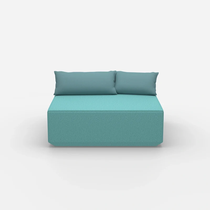 Sitzpouf türkis