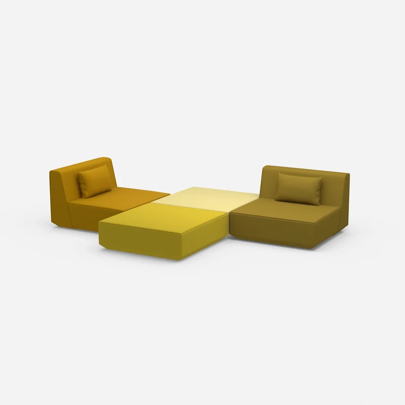 Elegante Sofainsel