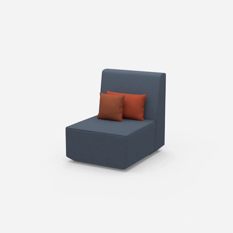 Sessel blau