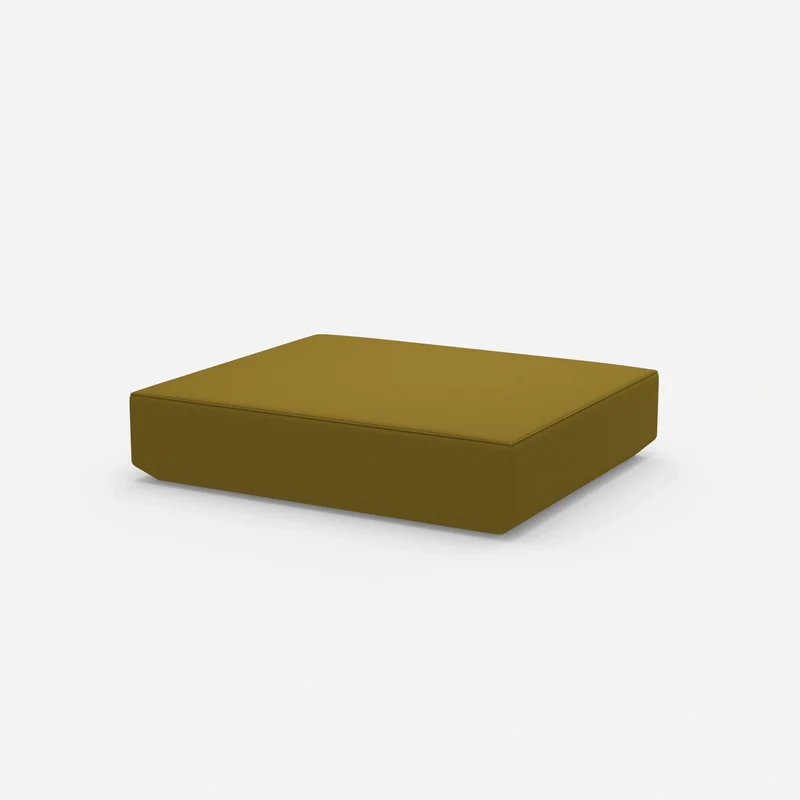 Großer moderner Pouf