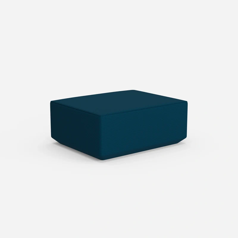 Pouf blau