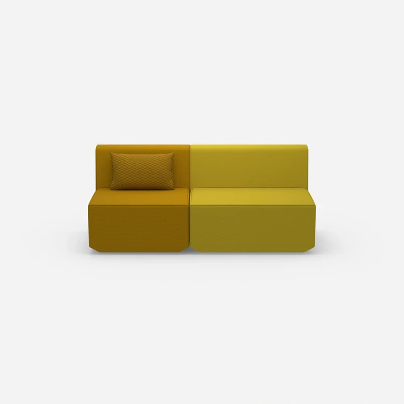 Modulares Sofa ohne Armlehne