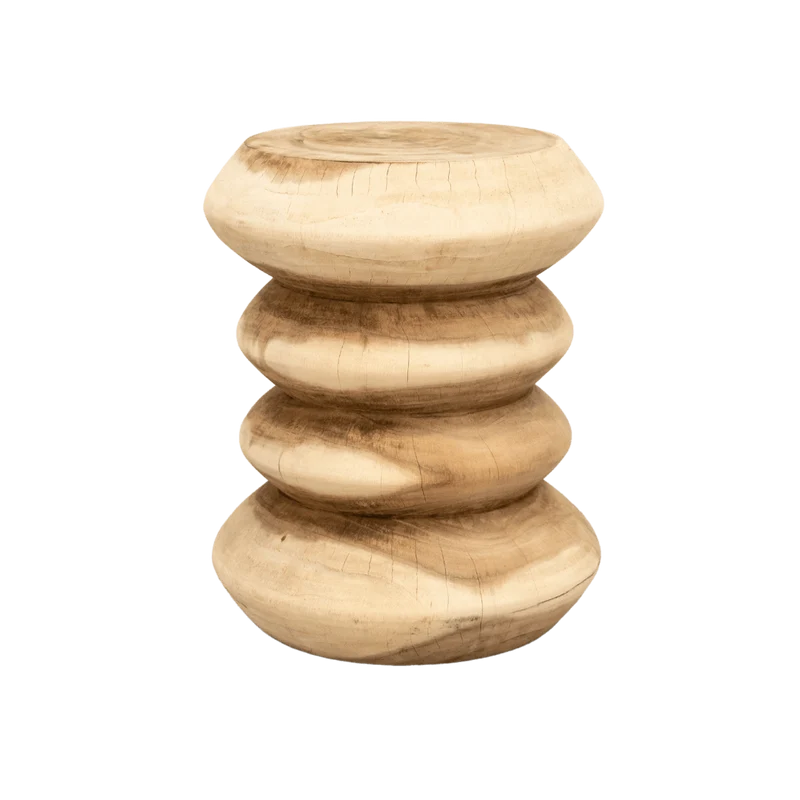 Spiral Suar Stool