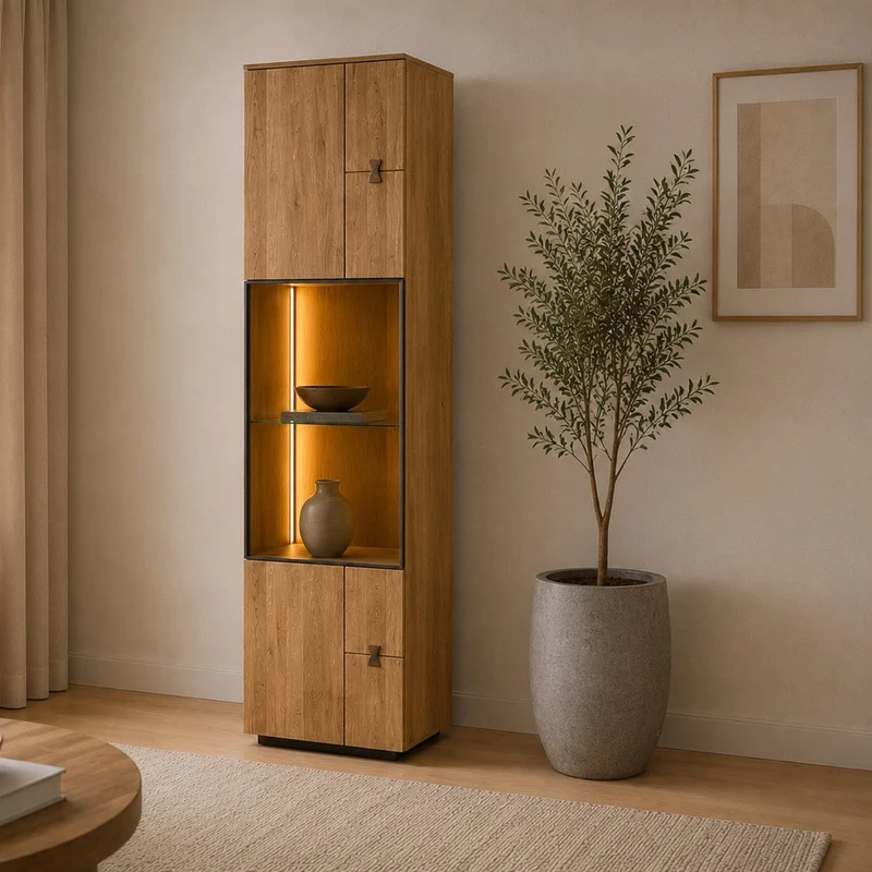 Vitrine aus Eichenholz MINURA 10 | LoftStory