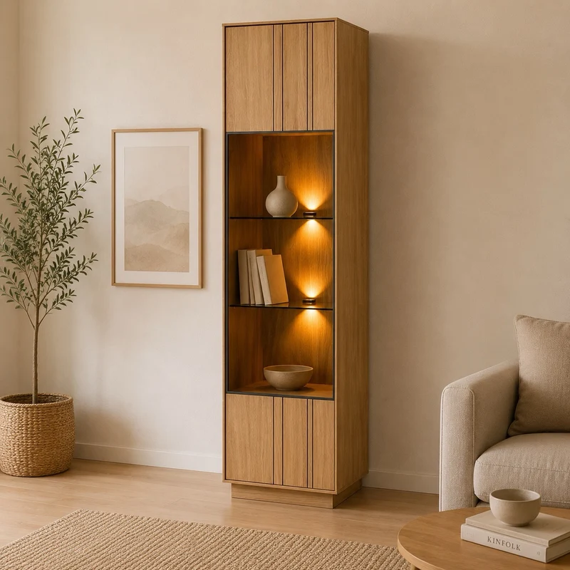 Vitrine aus Eichenholz JOIN 10 | LoftStory