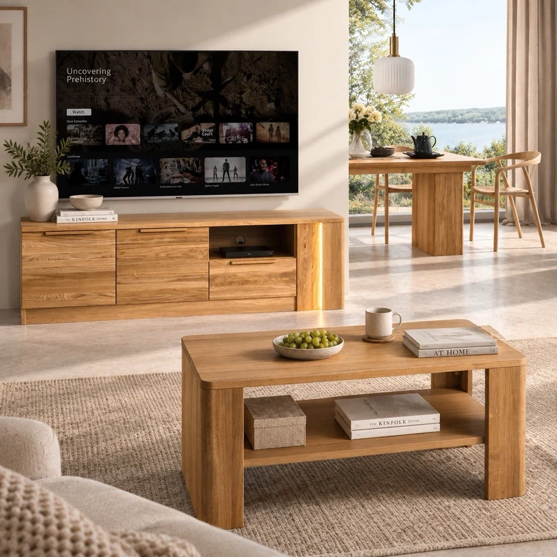 Couchtisch aus Eichenholz LONDRES 41 | LoftStory