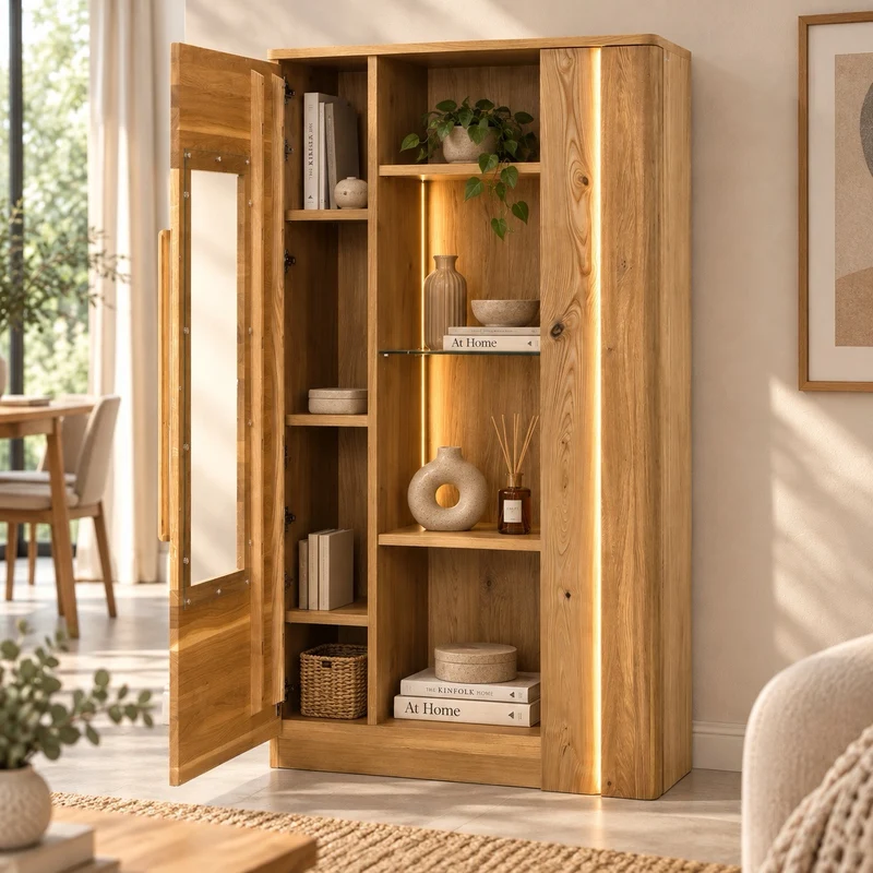 Vitrine aus Eichenholz LONDRES 15 | LoftStory