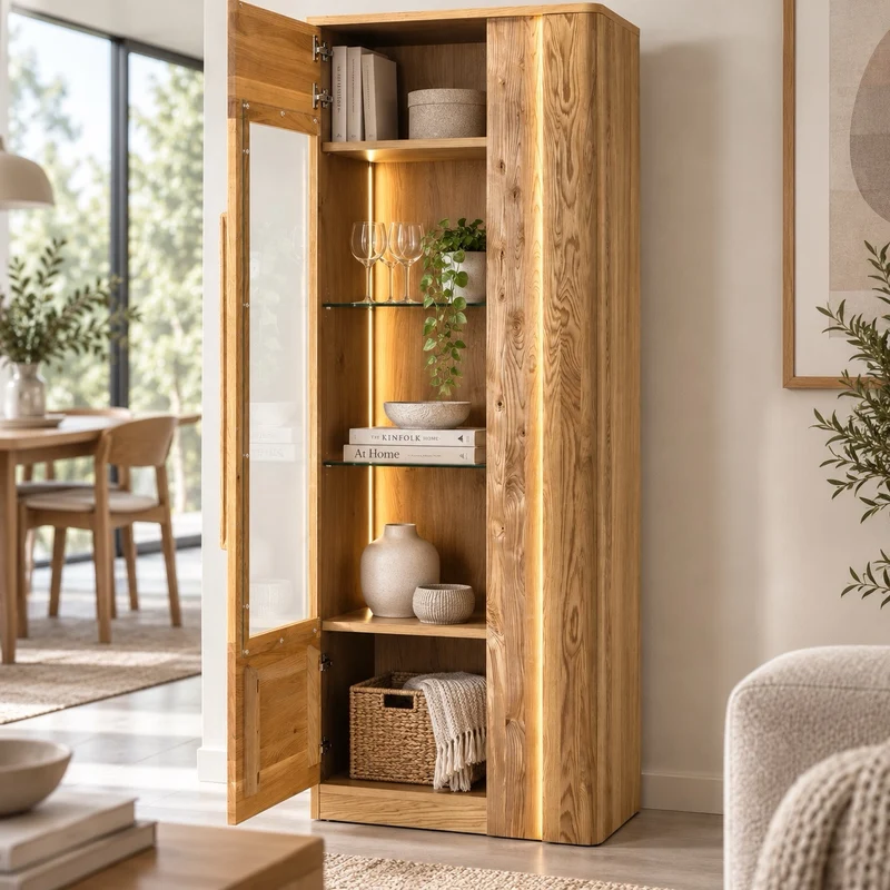 Vitrine aus Eichenholz LONDRES 10 | LoftStory