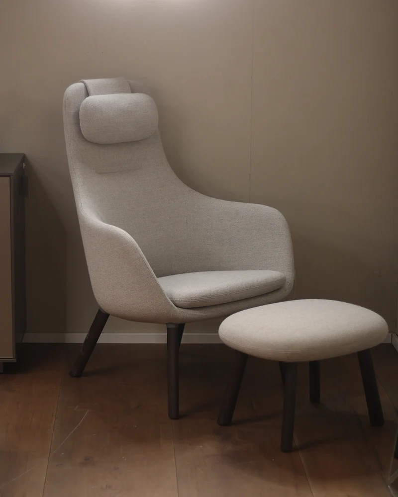 EXPO Vitra HAL Loungesessel mit Ottoman