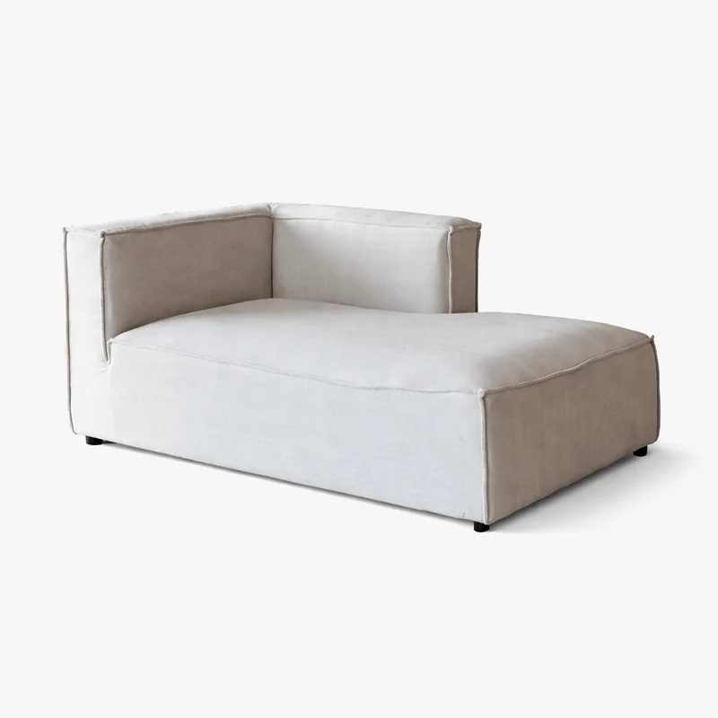 Mykonos Soma Chaise Longue Right Unit | 100x170x70cm