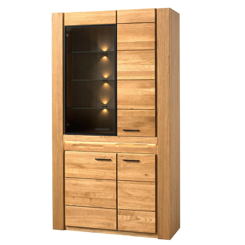 Vitrine aus Eichenholz VELVET 12 | LoftStory