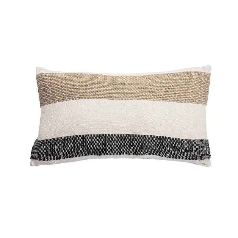 Amaira Rectangular Cushion Horizontal Stripes | 50x30cm