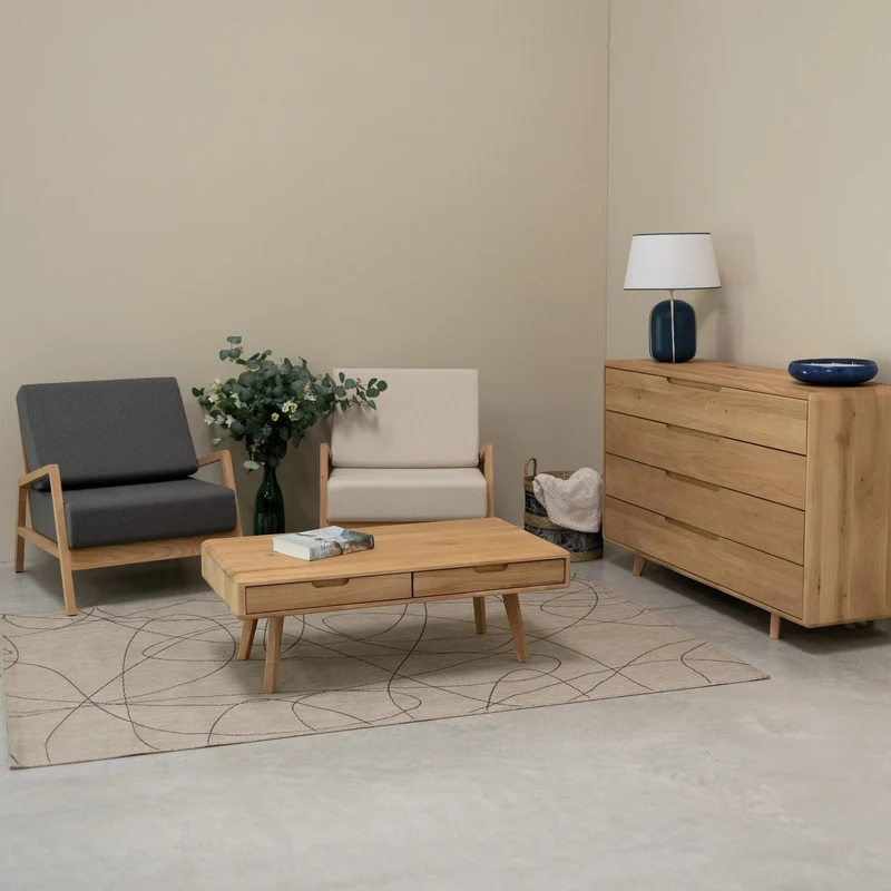 Couchtisch aus Massivholz SWEDEN | NordicStory