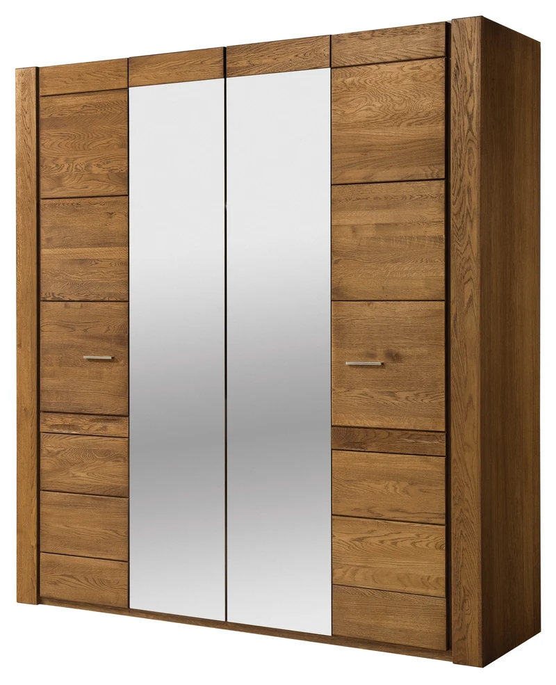 Schrank aus rustikalem Eichenholz VELVET 77 | LoftStory
