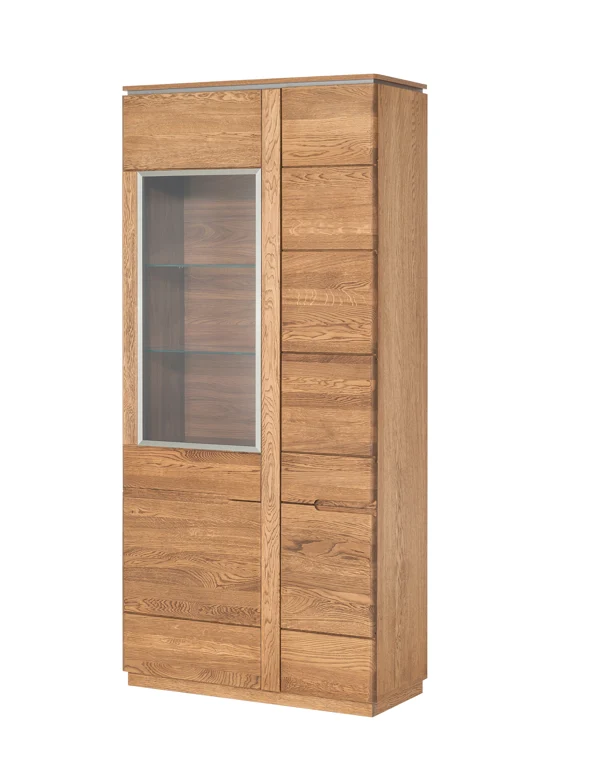 Vitrine aus massiver Eiche MONTENEGRO 12 | LoftStory