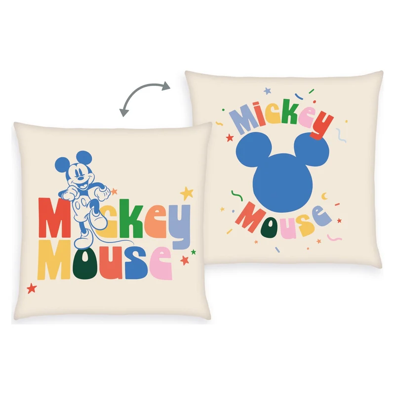 Disney Soft Velboa Kissen Mickey Mouse 40 x 40 cm