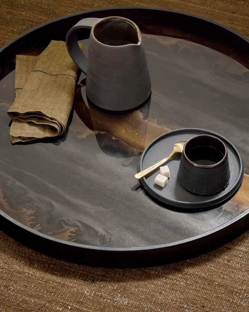 Tablett ORGANIC Bronze - Ø61