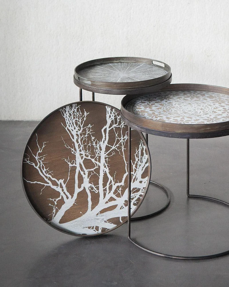 Tablett CLASSICS WHITE TREE - Ø61