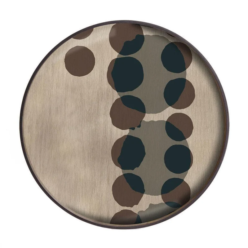Tablett TRANSLUCENT SILHOUETTES Slates - Ø61