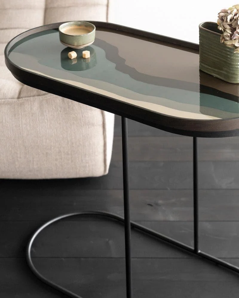 Glastablett WABI SABI Graphite Oblong - 71x36