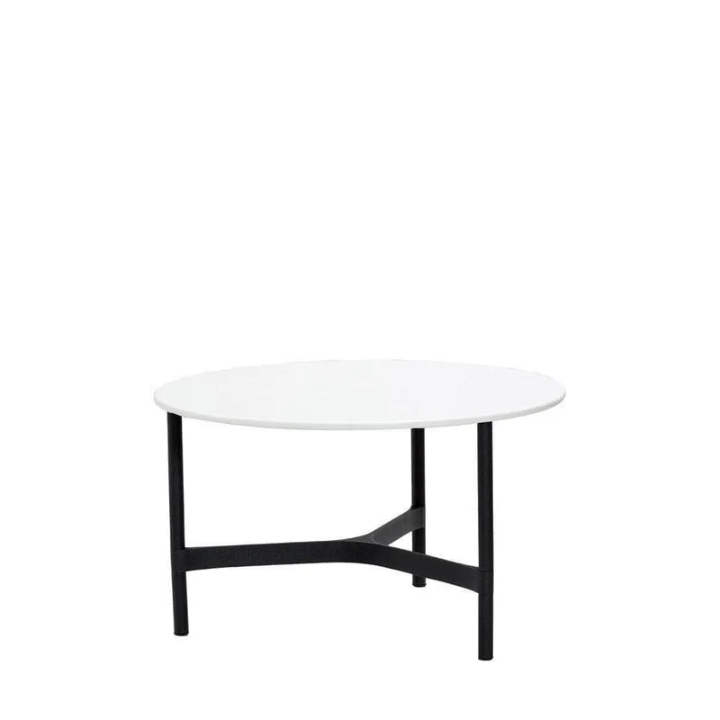 Couchtisch TWIST Lavagrau - ø56