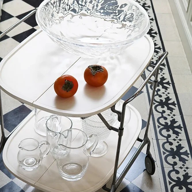 Kartell Gastone Folding Trolley - Painted Steel Frame