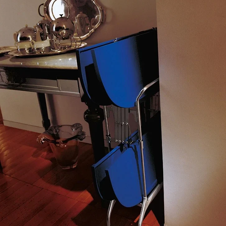 Kartell Gastone Folding Trolley - Painted Steel Frame