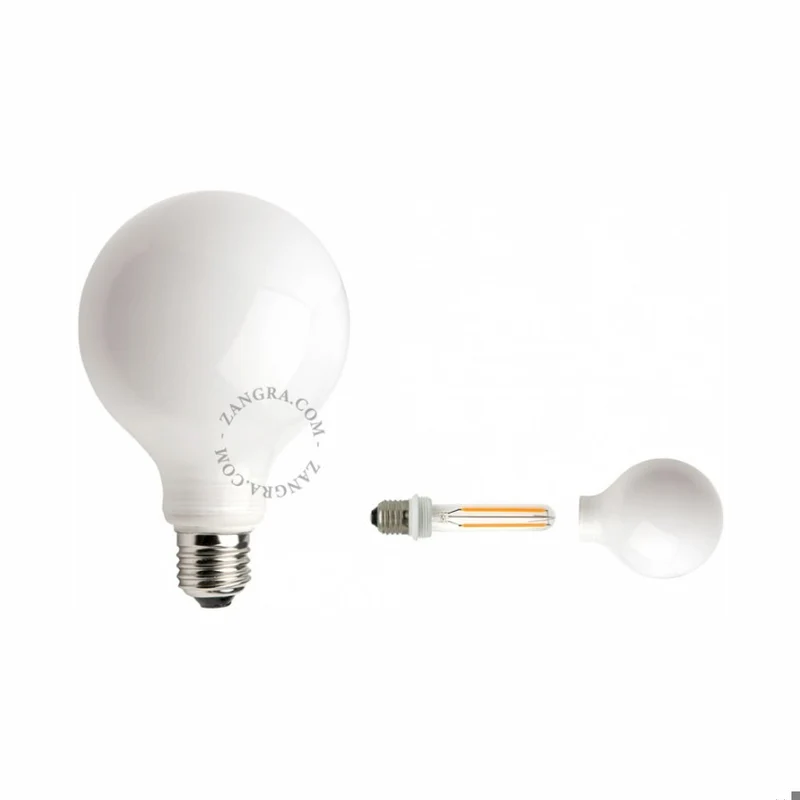 Zangra LED Filament Bulb E27 Opal - 350lm 2700K - Dimmable