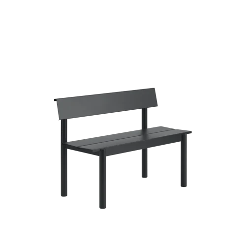 Muuto Linear Steel Bench w. Backrest