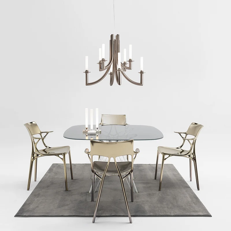 Kartell Khan Chandelier (Metal Matt Bronze) - Second Chance