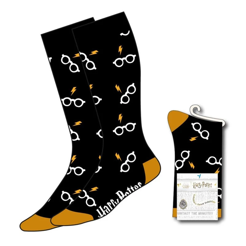 Harry Potter Socken Glasses & Lightning 38-45