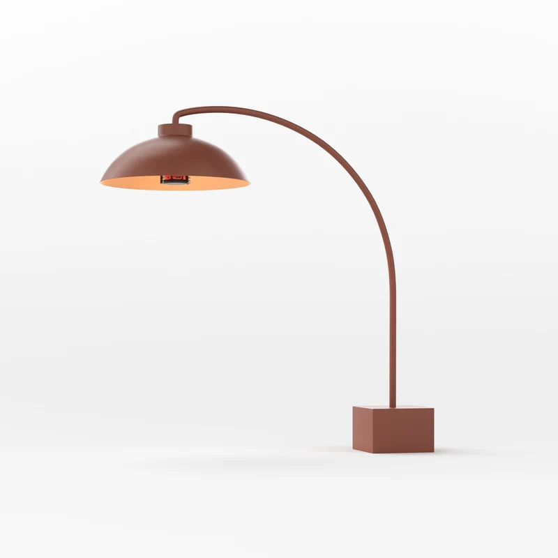 Heatsail Dome Patio Heater + Lamp - 10Y anniversary Terra Version