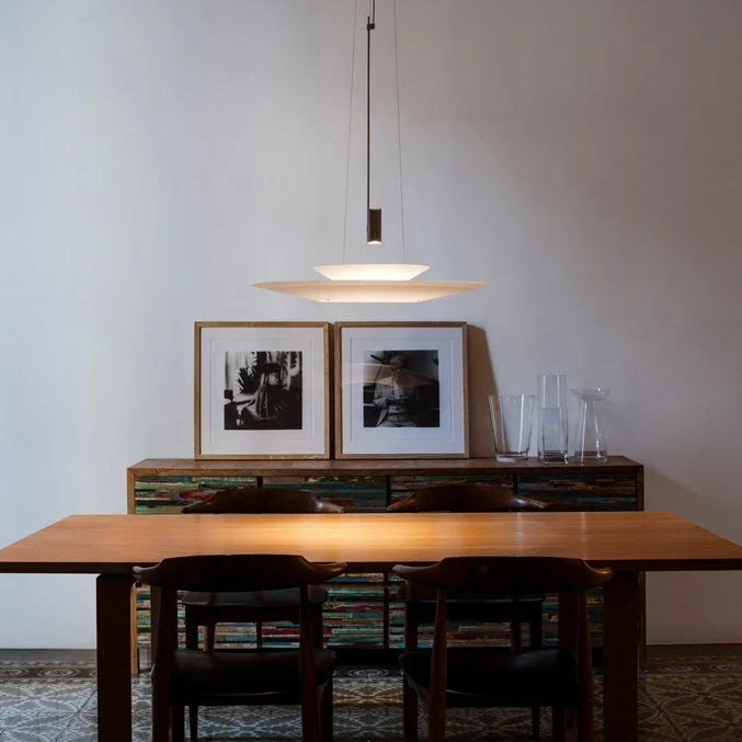 Vibia Flamingo 1540 Pendant Lamp (Matt Gold / 2700K / Dali-2) - Second Chance