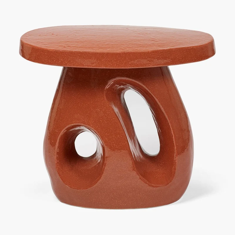 Serax Amé Side Table 10 (Dark Green) - Second Chance