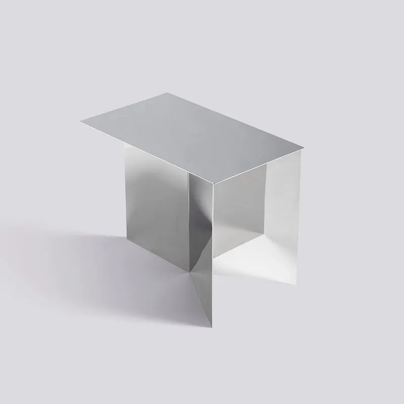 Hay Slit Oblong Mirror Clear Table